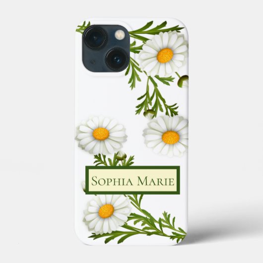カットエレガントデイジー Case-Mate iPhoneケース (裏面)