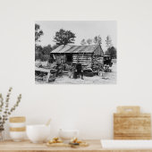 カットオーバーランド農家, 1937 ポスター (キッチン)