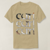 カットカット Tシャツ (デザイン正面)