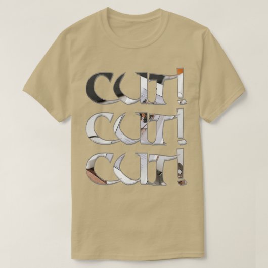 カットカット Tシャツ (デザイン正面)