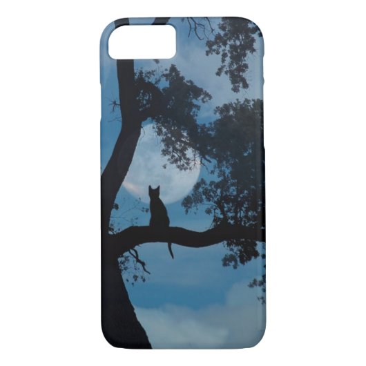 カットキャットムーンケース Case-Mate iPhoneケース (裏面)