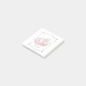 カットスリーピーテディベア名前をカスタムする ポストイット (アングル)