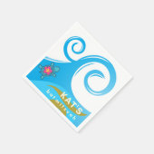 カットズバルミツワーナプキン スタンダードカクテルナプキン (角)