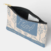 カットソーパーソナライズされたバッグ アクセサリーポーチ (見開き)