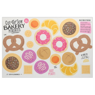 カットソーベーカリー生地 – おもしろいDIYプルシーズ ファブリック