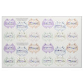 カットソー顔マスク生地 ファブリック (ヤード)