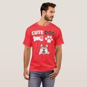 カットドッグヴィンテージ Tシャツ (正面フル)