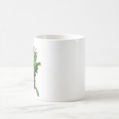 カットニップかわいい子猫ポット コーヒーマグカップ (中央)