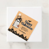 カットパンプキンカービングハロウィーンギフトラベル フェイバータグ (インサイチュ)