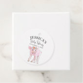 カットピギー水の色ベビーシャワーボホガール フェイバータグ (インサイチュ)