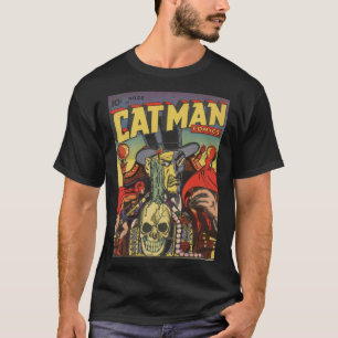 カットマン漫画 Tシャツ