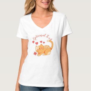 カットラブオレンジ虎猫キッテン Tシャツ
