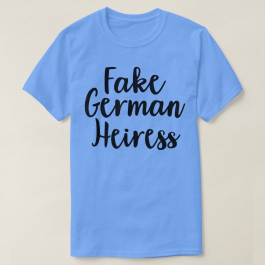 『カット・フェイク・ドイツの家長』  Tシャツ (デザイン正面)