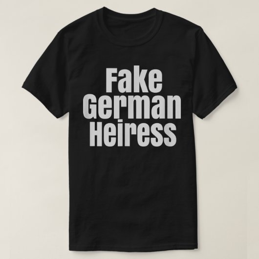 『カット・フェイク・ドイツの家長』  Tシャツ (デザイン正面)