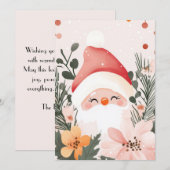 カット&フェスティバルホリディグリーティングカード シーズンカード (正面/裏面)