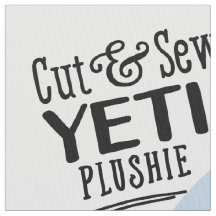 カット&縫いイエティ生地 – おもしろいDIYプラッシュ