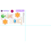 カット&縫いイースターバニー – 簡単DIYプロジェクト ファブリック (タイル)