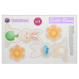 カット&縫いイースターバニー – 簡単DIYプロジェクト ファブリック