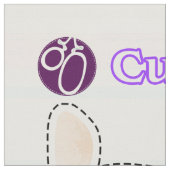 カット&縫いイースターバニー – 簡単DIYプロジェクト ファブリック (クローズアップ)