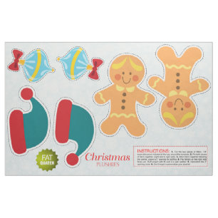 カット&縫いクリスマスオーナメントII - DIY Plush ファブリック