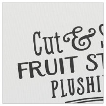 カット&縫いフルーツスタンド生地 – おもしろいDIYプルシーズ