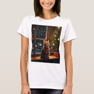 カットcat tシャルト、ケイトTシャルト男性基本Tシャツ Tシャツ