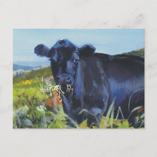 カッドを噛む ポストカード (正面)