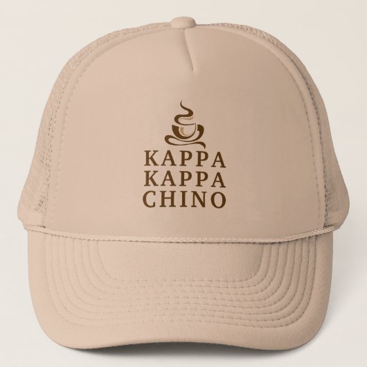 カッパカッパチーノ ギリシャ風ライフスタイル キャップ (正面)