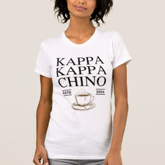 カッパチャイノコーヒーオーバーおもしろTシャツ Tシャツ