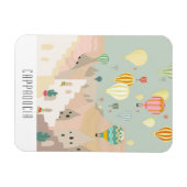 カッパドキアのはがき | Kapadokyaバルーン マグネット (横)