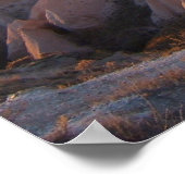 カッパドキアの夕日 ポスター (角)