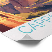 カッパドキアトルコ旅行ポスター ポスター (角)