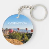 カッパドキア上空の熱気球 キーホルダー (裏面)