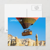 カッパドキア上空の熱気球 ポストカード (正面/裏面)