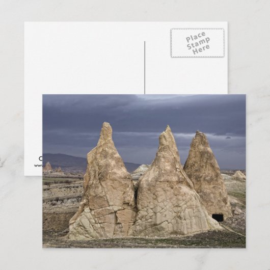 カッパドキア。2 ポストカード (正面/裏面)