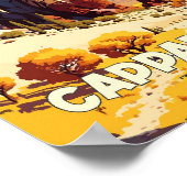 カッパドシアターキーヴィンテージ旅行イラストレーション ポスター (角)