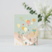 カッパドシアデイアート | Hot Air Balloon Turkey旅行 ポストカード (スタンド正面)