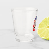 カッパドシアトルコレトロトラベルアートヴィンテージ ショットグラス (左)