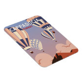 カッパドシアトルコレトロトラベルアートヴィンテージ マグネット (右側)