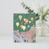 カッパドシアナイトアート |熱気球トルコ ポストカード (スタンド正面)