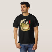 カッパラーメン風呂 - ようかいのラーメンの霊 Tシャツ (正面フル)