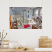 カッパーキングビクトリアンバスルーム – ビュットモンタナ ポスター (キッチン)