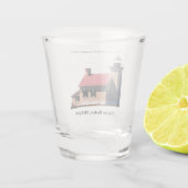 カッパーハーバーライトハウスショットグラス ショットグラス (裏面)