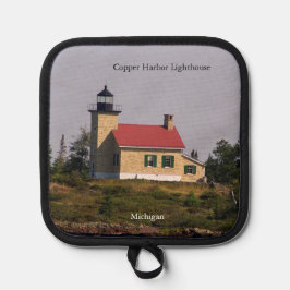 カッパーハーバーライトハウスポットホルダー 鍋敷き