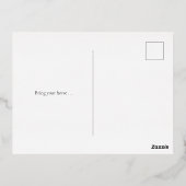 カッパーマウス エッグバット スナッフル ビット 馬術 イベント 箔招待状ポストカード (裏面)