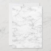 カッパーマーブルの後の幸せな婚約パーティ 招待状 (裏面)