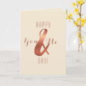 カッパールアンパサンド記念日カード カード (黄色い花)