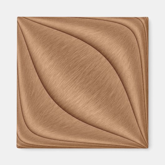 カッパー コントゥア マグネット (正面)