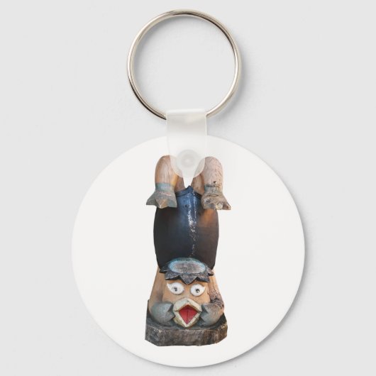 カッパ河童ハンドスタンド キーホルダー (正面)