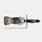 カッパ河童ハンドスタンド ラゲッジタグ (裏面横)